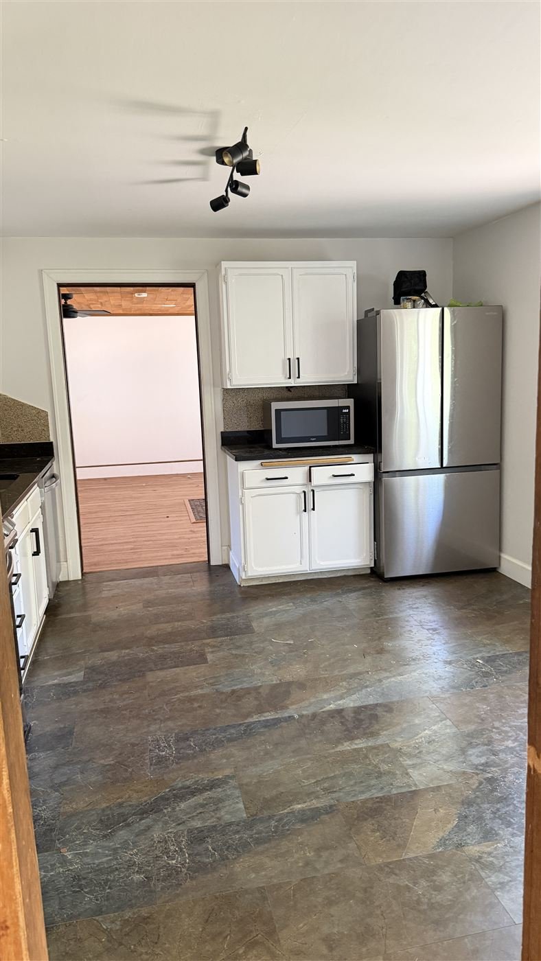 Kitchen after junk removal, clear and clean